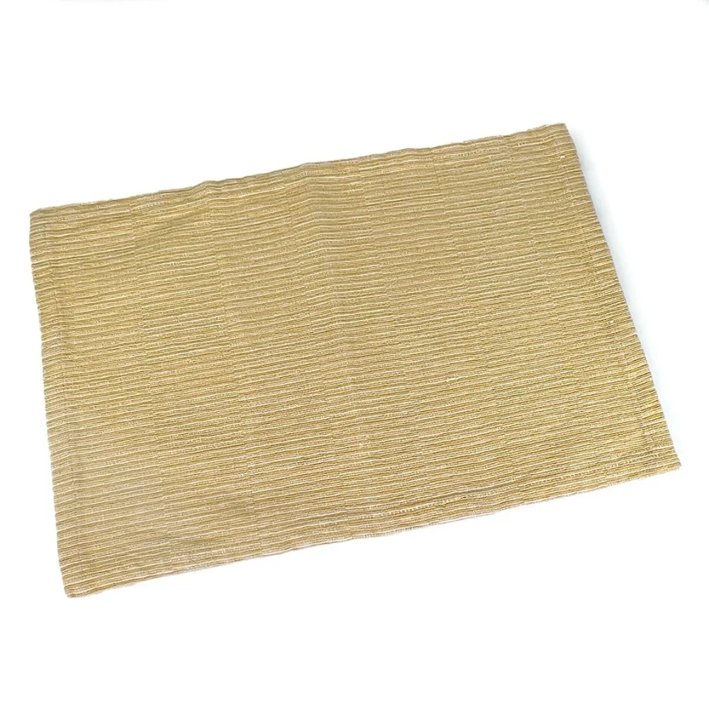 Vintage Yellow Cloth Napkins & Placemats from Crate & Barrel - 10